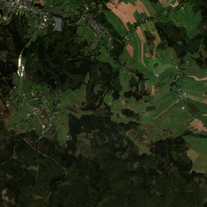 Satellite picture of Cínovec