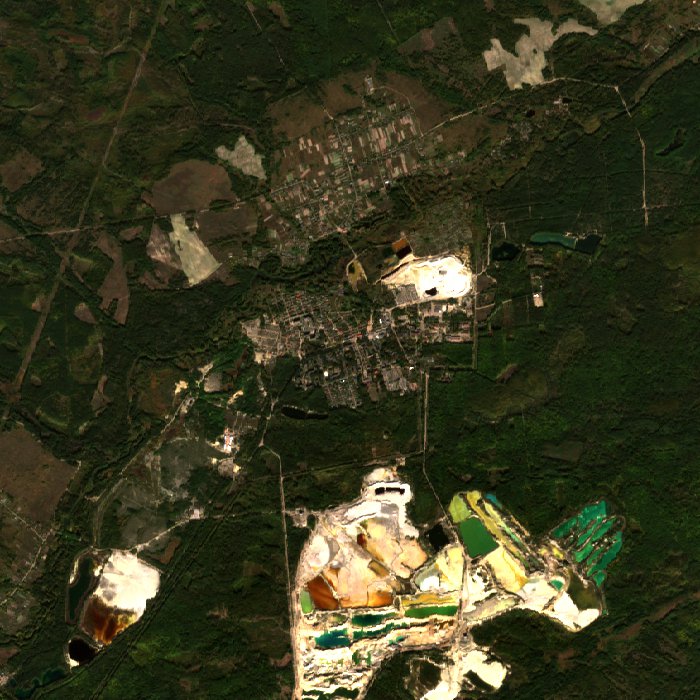 Satellite picture of Irshansk