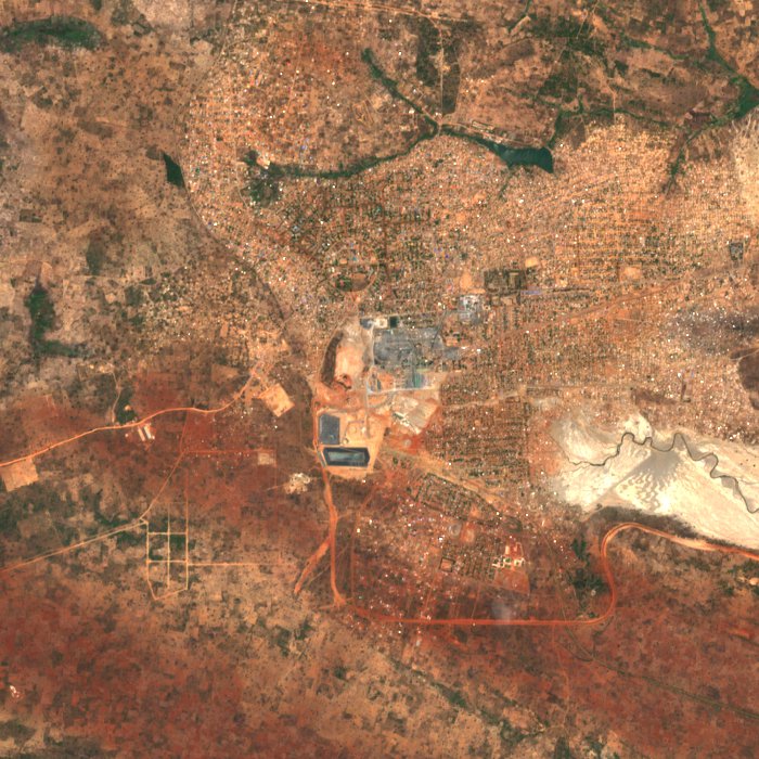 Satellite picture of Kipushi