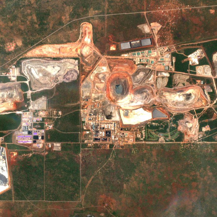 Satellite picture of Mutanda