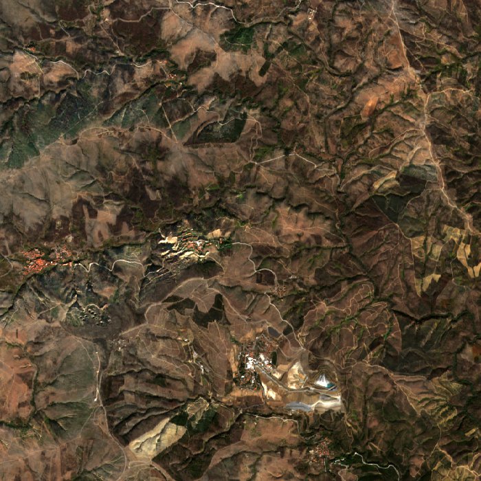 Satellite picture of Panasqueira