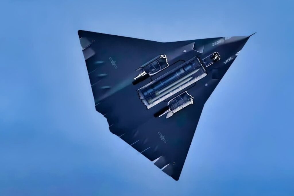 J-36 Fighter from China, Bohemia Defense, Fighter-Jet, Sixth-gen fighter jet